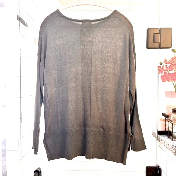 Altar’d State Lightweight Green/Grayish Sweater- Oversized Sz. S - Picture 2 of 6